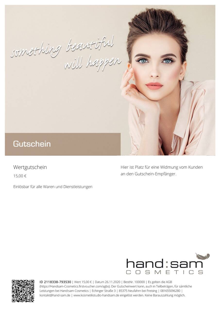 Gutscheine für Frauen